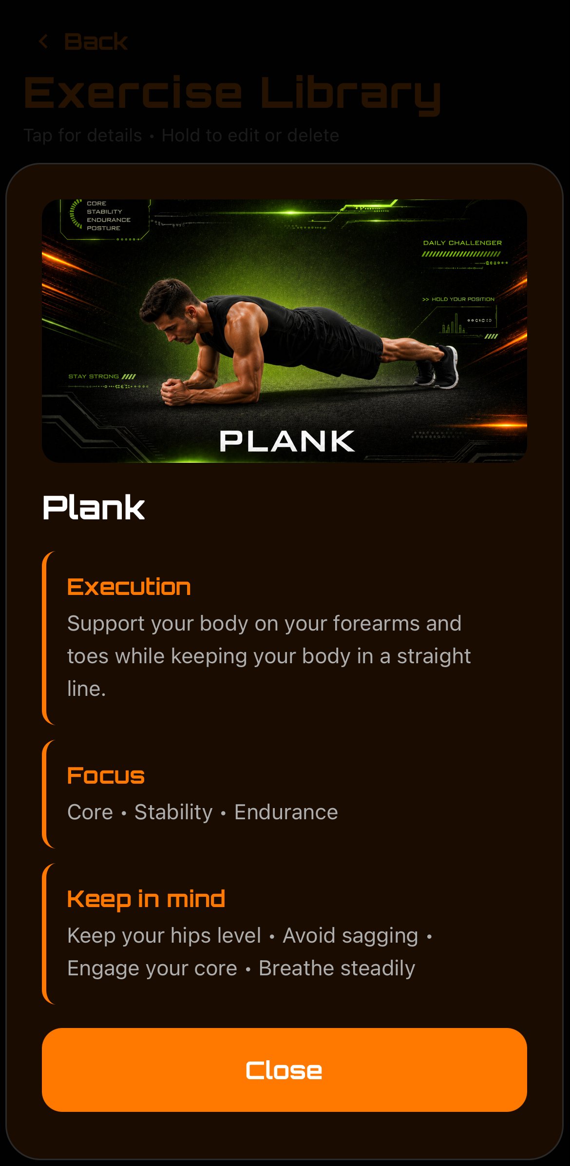 Exercise Detail